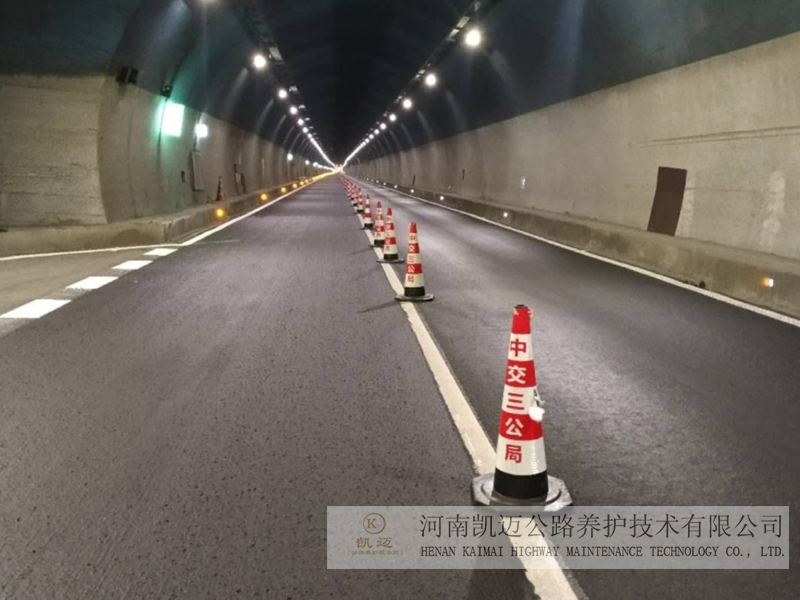 隧道微表處 案例│G354杭瑞高速銅仁段隧道微表處工程